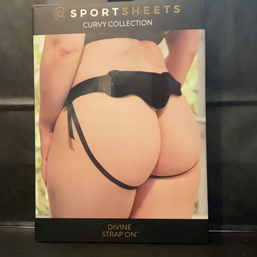 Sports sheets Curvy Collection Divine Strap on