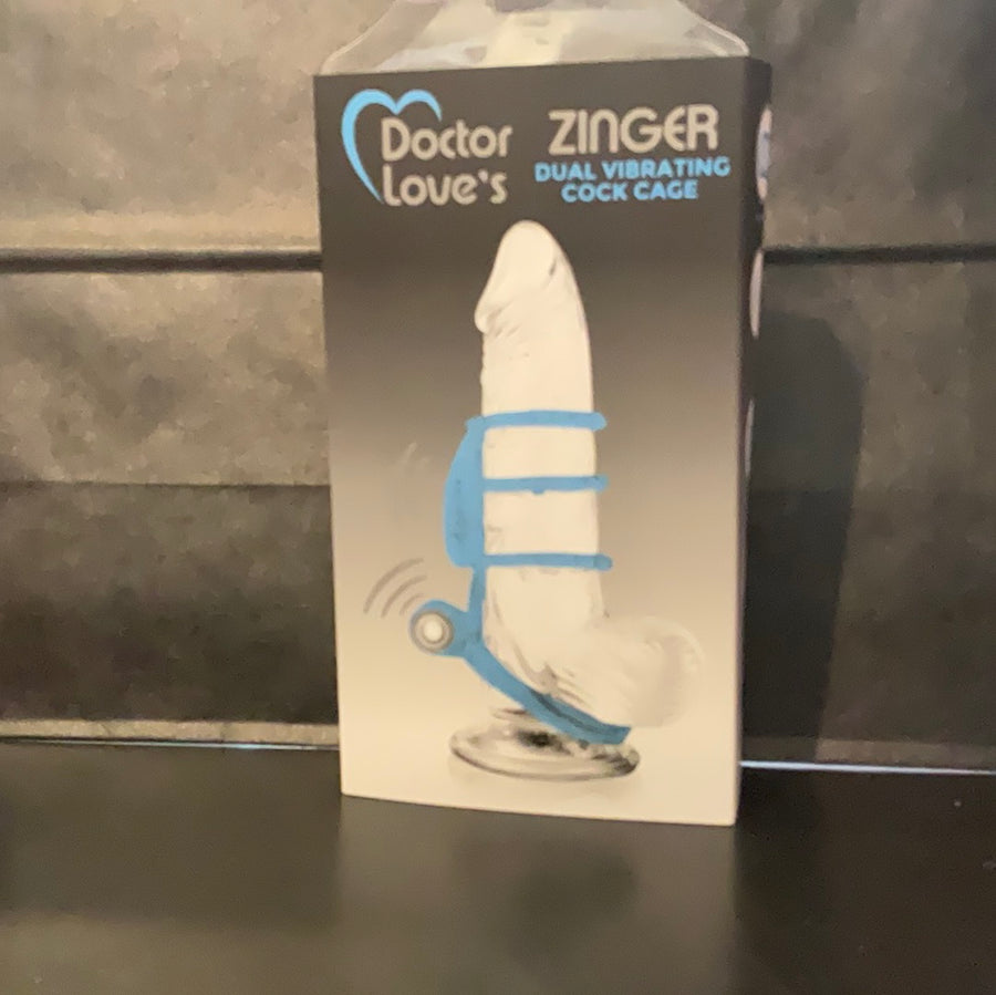 Doctor's  Love Zinger Dual Vibrating Cock Cage