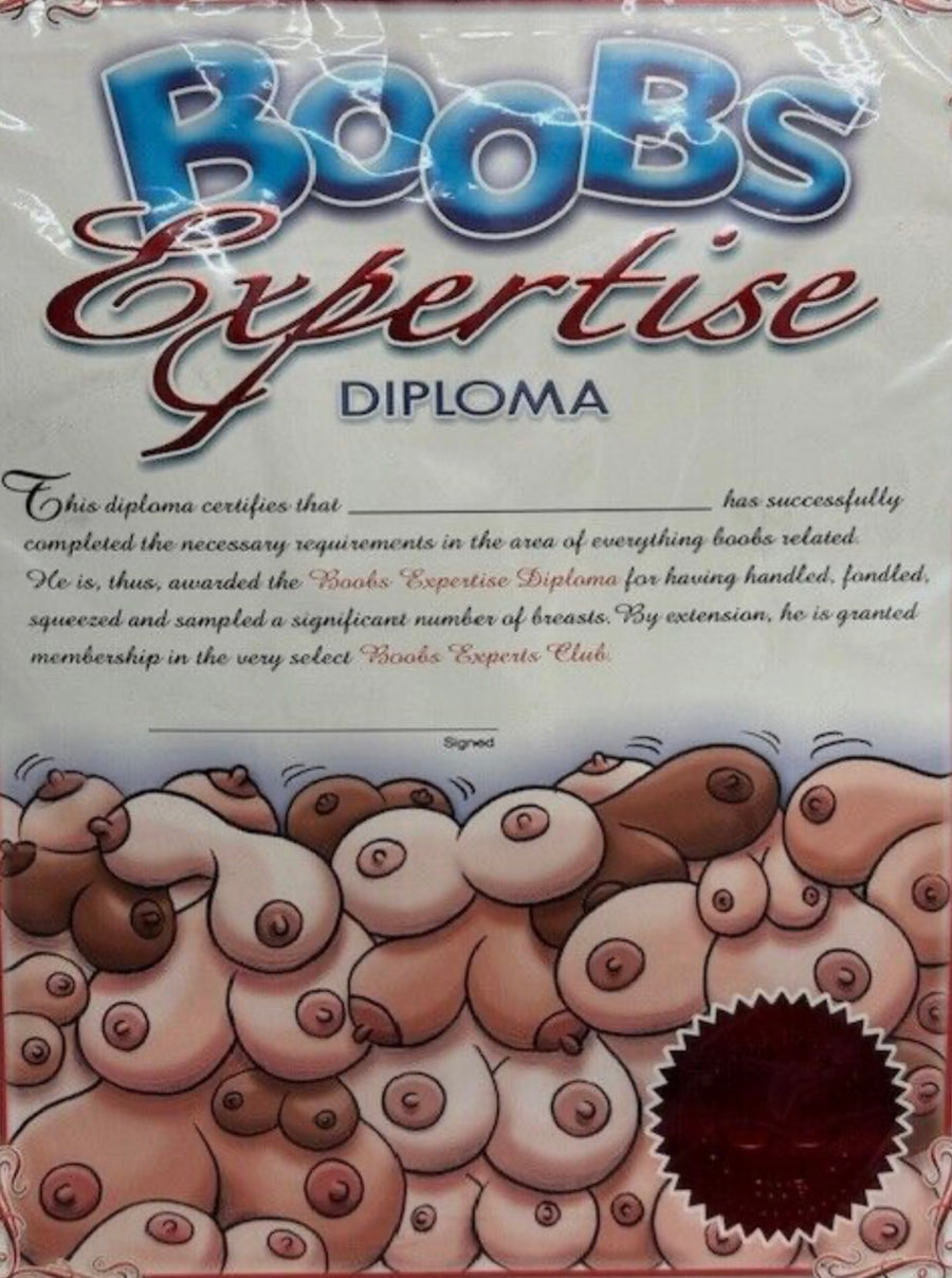 Boobs Expertise Diploma