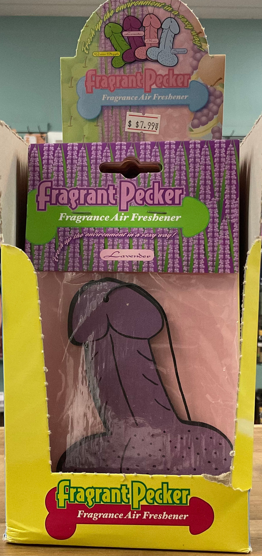 Fragrant Air Freshener Pecker Lavender