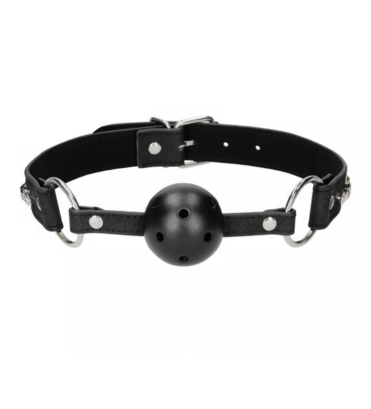 Ouch Breathable Ball Gag Diamond Studded