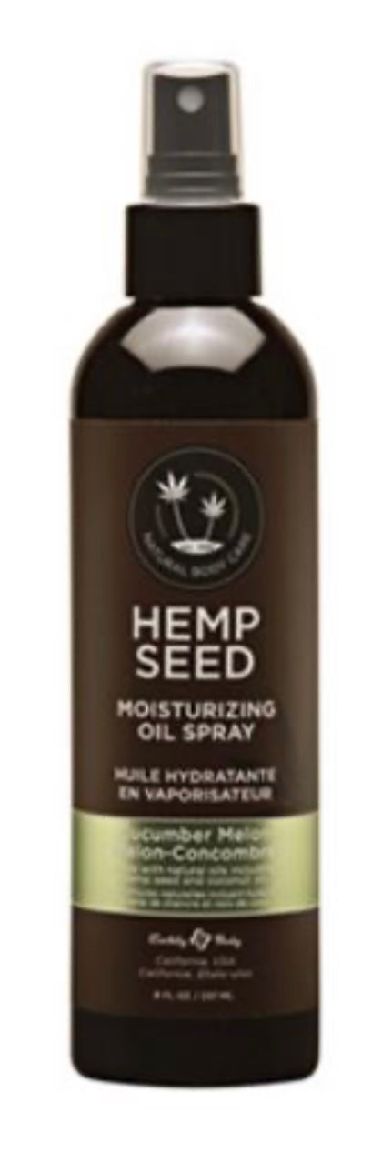 Hemp Seed Massage Oil Cucumber Melon 8oz