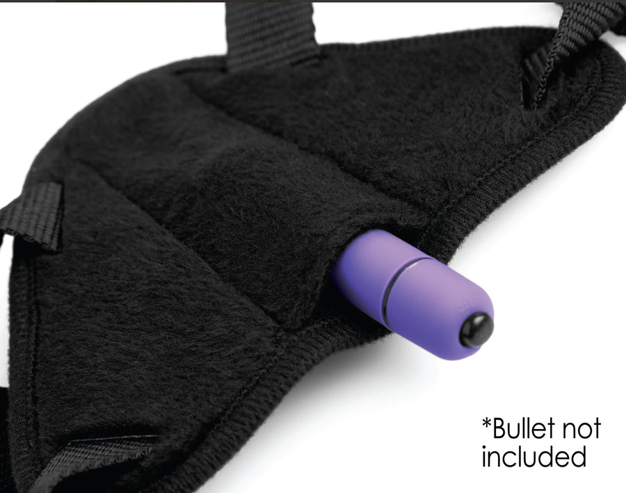 Lollicock Kylie Strap on Harness Bonus 6 inch Cherry Ice with balls Dildo