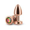 Rear Assets Petite Rose Gold/Rainbow