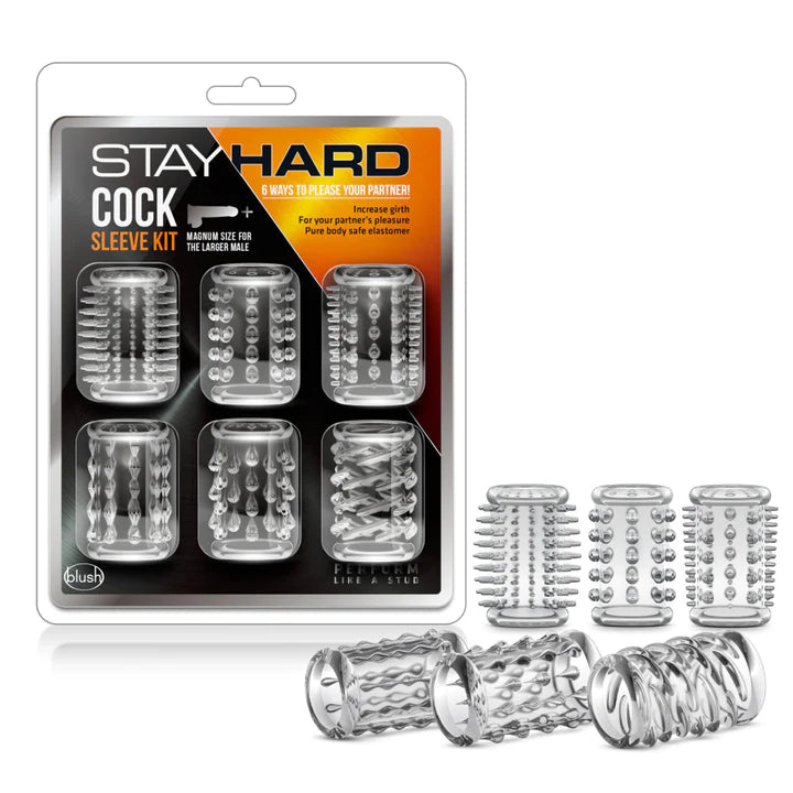 Stay Hard Cock Sleeve Kit