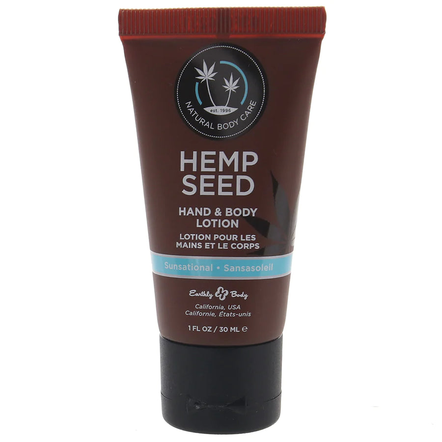 Hemp Seed Hand & Body Lotion Sunsational 1 oz