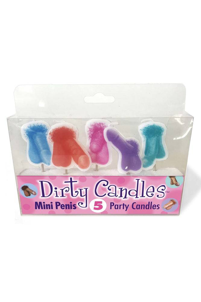 Little Genie Mini Penis 5 Party Candles