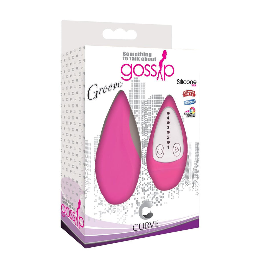 Gossip Groove Pink Silicone Remote Vibe