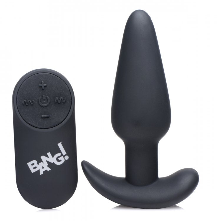 Bang 21x Silicone Butt plug w/remote