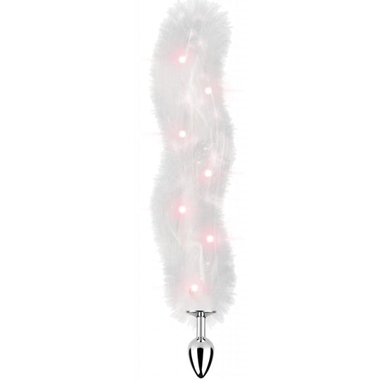 Light Up Foxy Tail White