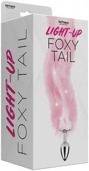 Light Up Foxy Tail Pink