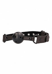 Ouch Elegant Ball Gag Titanium Grey