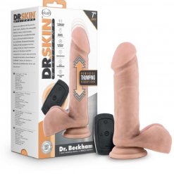 Dr Skin Dr Beckham Silicone Vibrating Dildo 7”