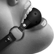 Ouch Breathable Ball Gag With Bonded Leather Strap