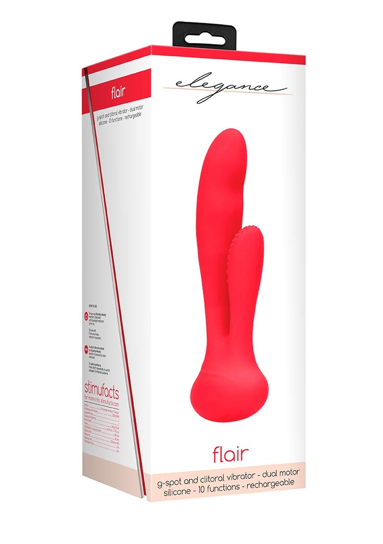 Elegance Flair Red G spot And clitoral Vibrator