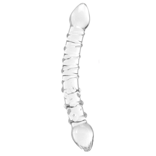 Glas Double Trouble Glass Dildo 10”