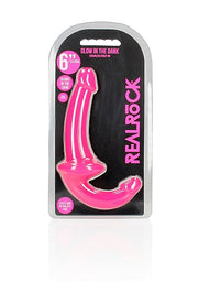 RealRock 6” Glow in Dark Pink