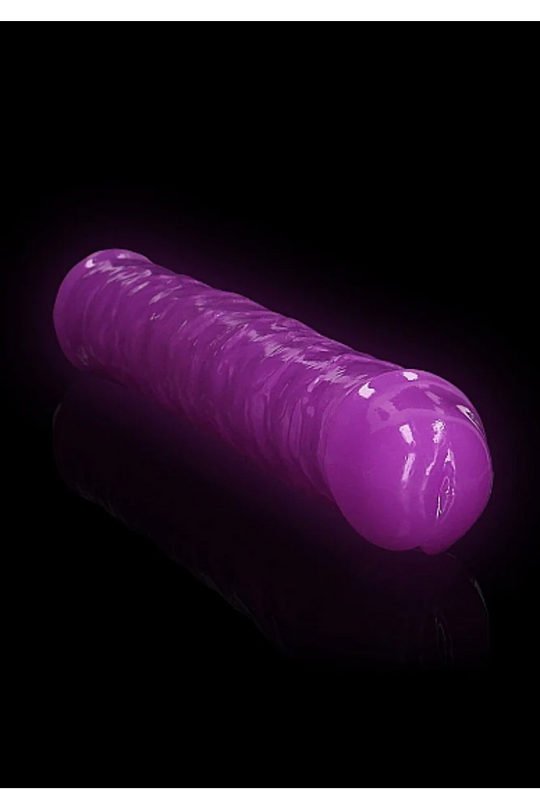 RealRock Glow In The Dark 15” Realistic Double Dildo