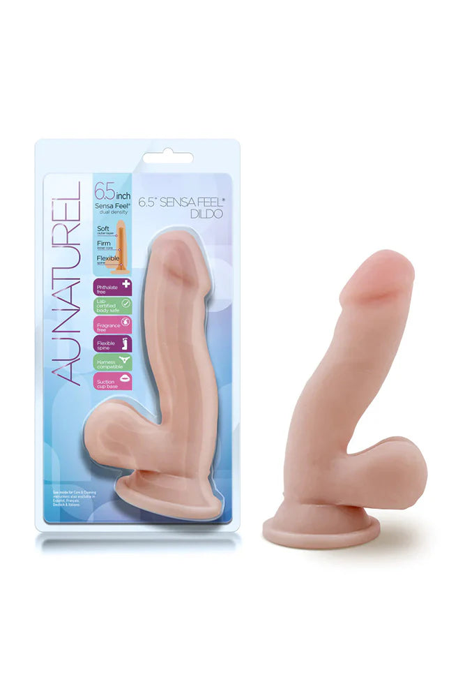 Blush AuNaturel Sensa Feel Dildo 6.5”