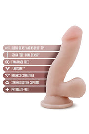 Blush AuNaturel Sensa Feel Dildo 6.5”