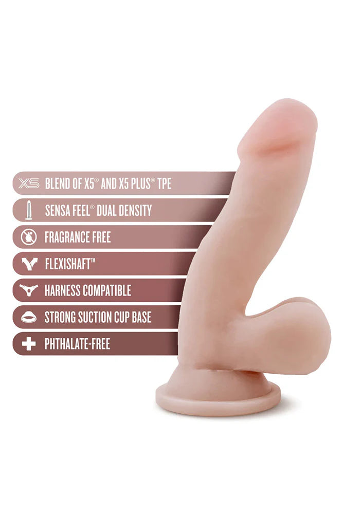 Blush AuNaturel Sensa Feel Dildo 6.5”