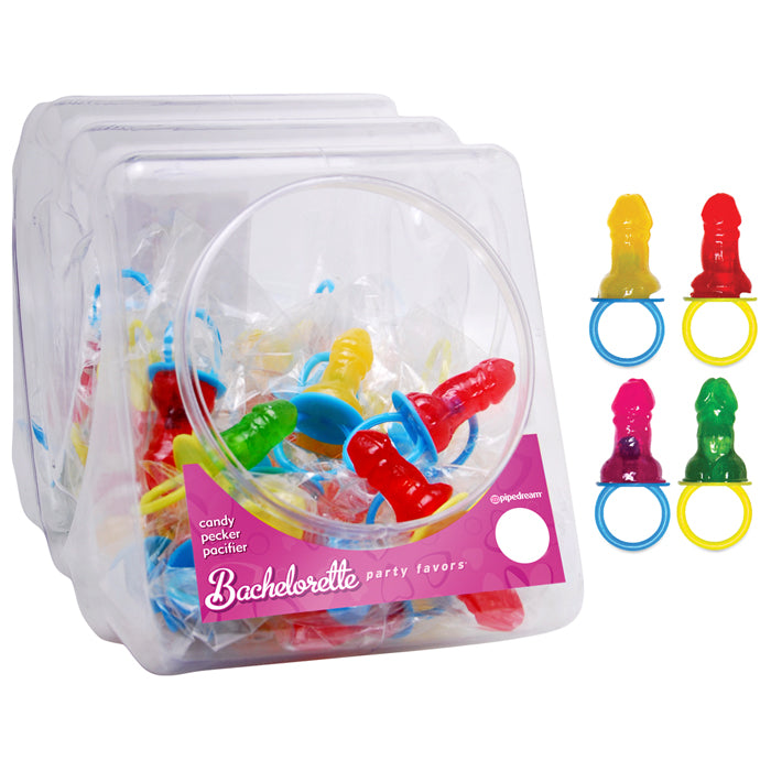 Bachelorette Candy Pecker Pacifiers