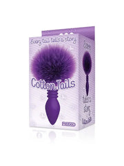 Cotton Tails Purple Ribbed