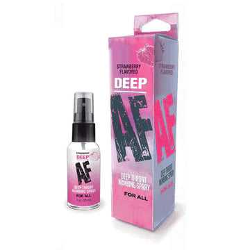 AF Deep Throat Numbing Spray Strawberry