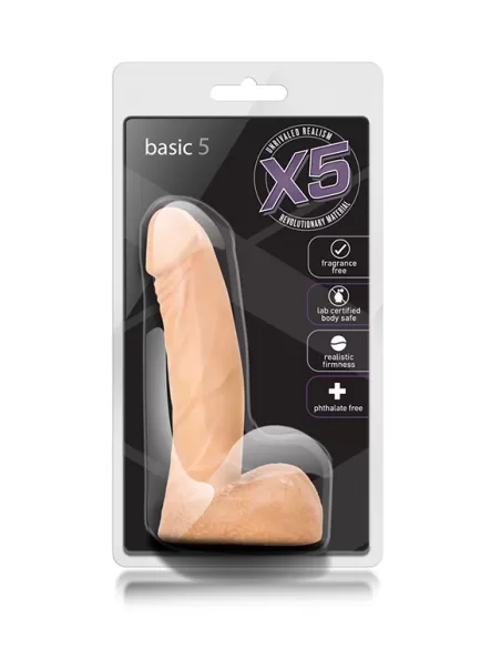 Basic5 X5 Beige Dildo