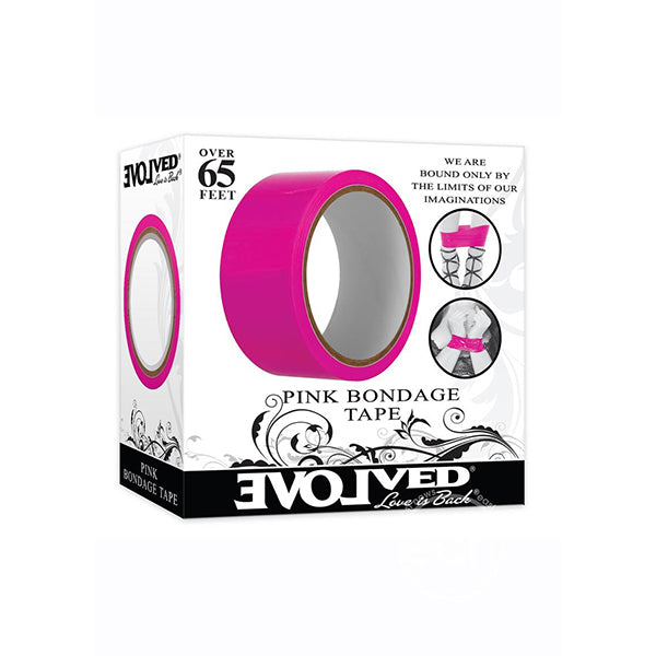 Evolved Pink Bondage Tape  65 ft