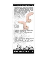 Evolved Posable Girthy Dildo 8.5”