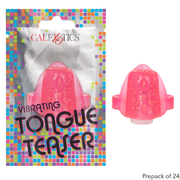 Foil Pack Vibrating Tongue Teaser Pink