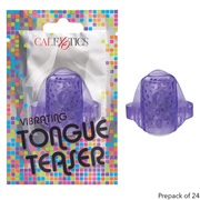 Foil Pack vibrating Tongue Teaser Purple