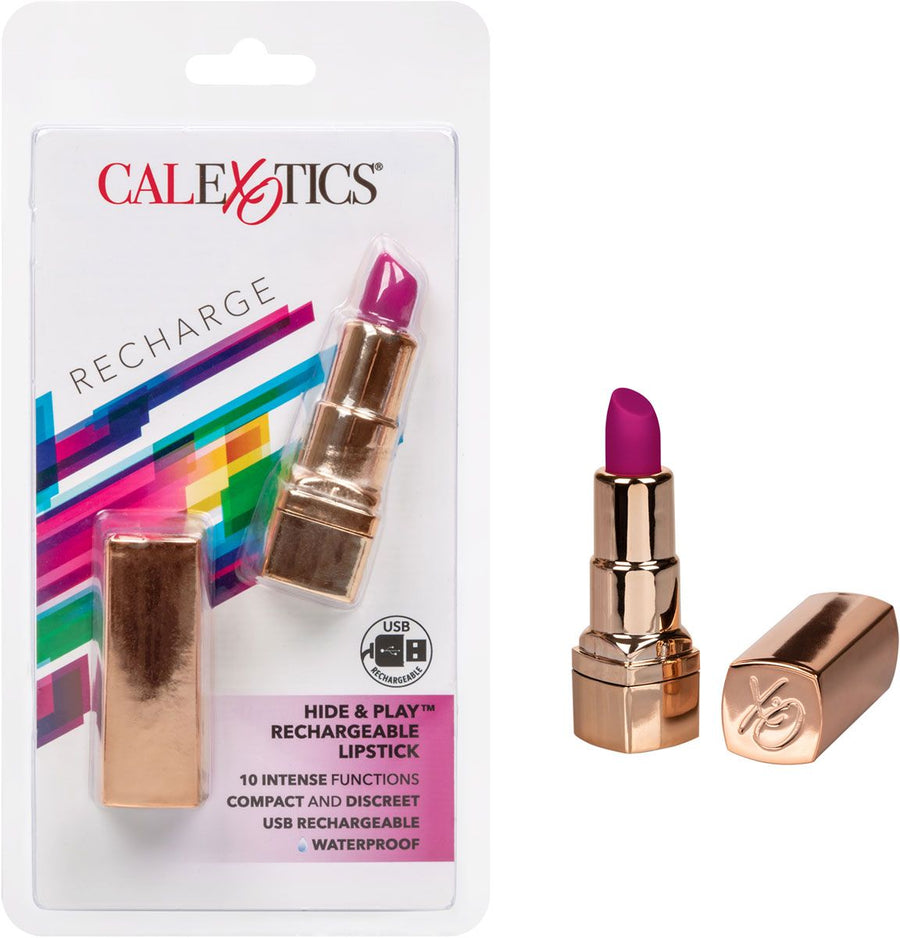 Hide & Play Rechargeable Lipstick Purple