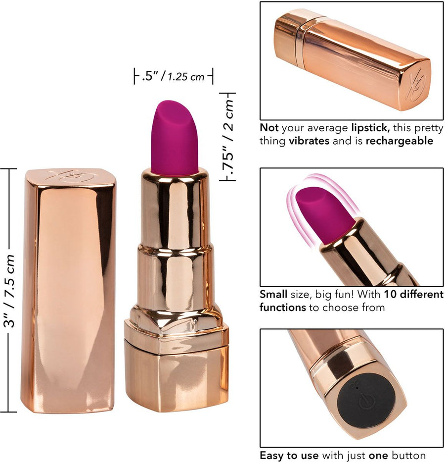 Hide & Play Rechargeable Lipstick Purple