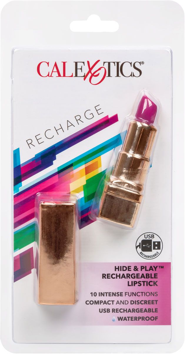 Hide & Play Rechargeable Lipstick Purple