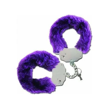 Kink Furry Handcuffs Purple