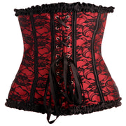 Master Series Red Corset and Thong set Large