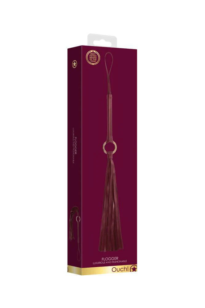 Ouch Burgundy Flogger