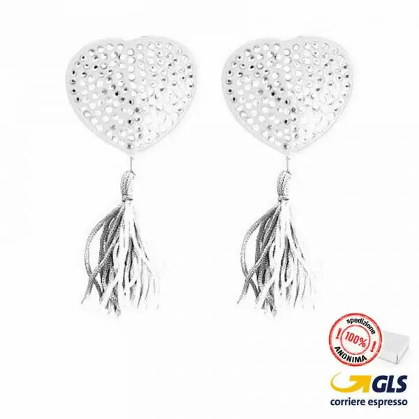 Ouch Nipple Tassels White