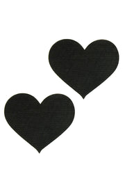 Peekaboos pasties Black Hearts