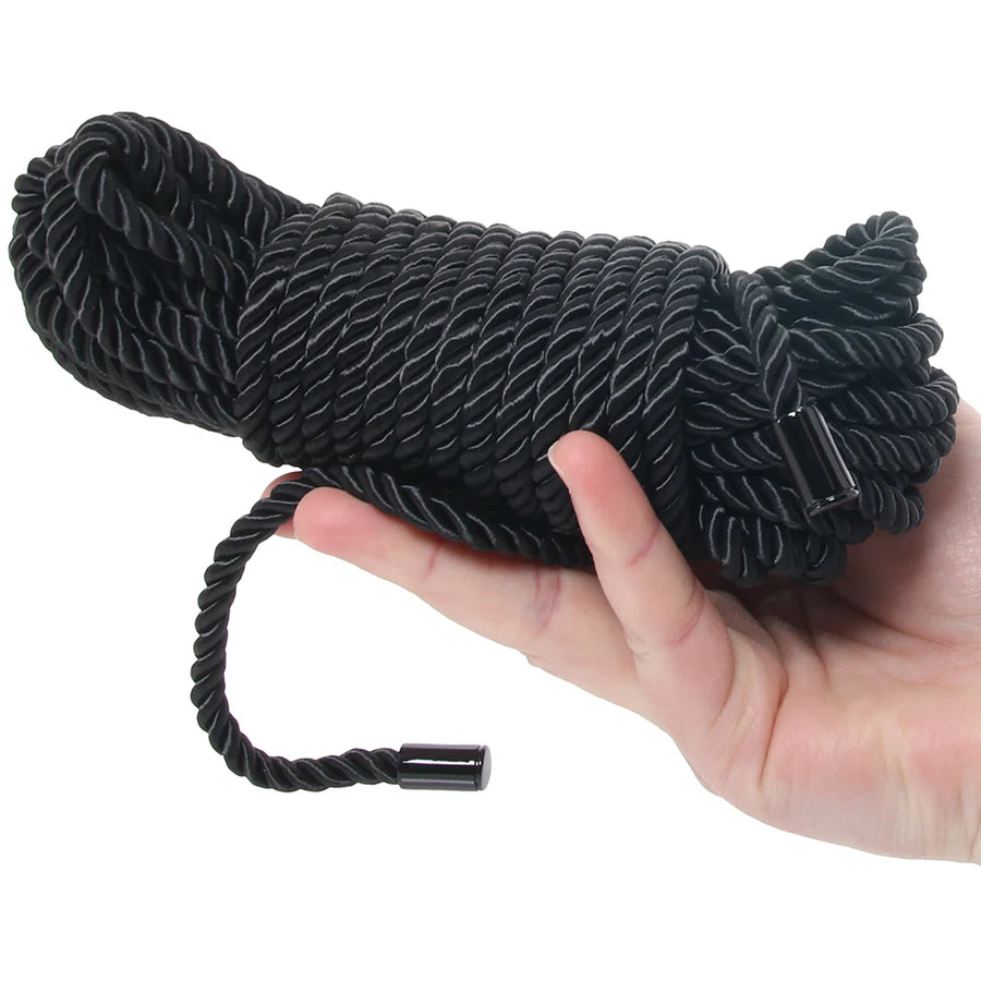 Scandal BDSM Rope 32.75 ft Black