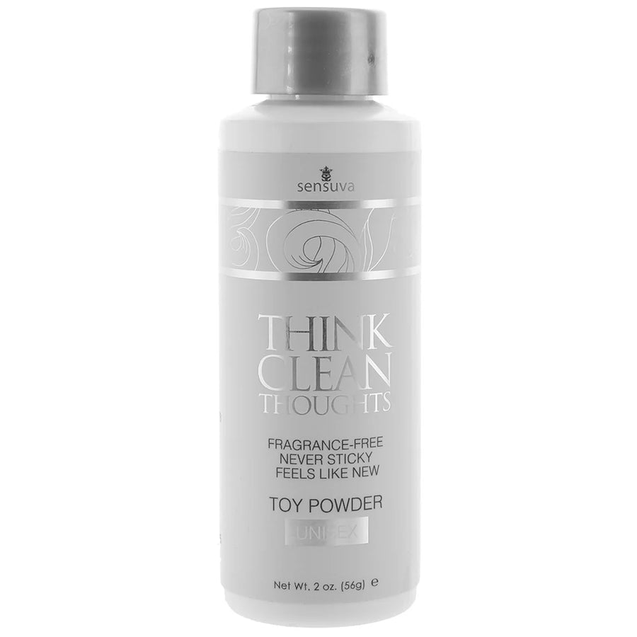 Sensuva Think Clean Thoughts Toy Powder