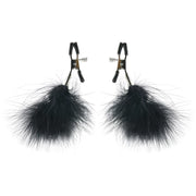 Sex & Mischief Feathered Nipple  Clamps