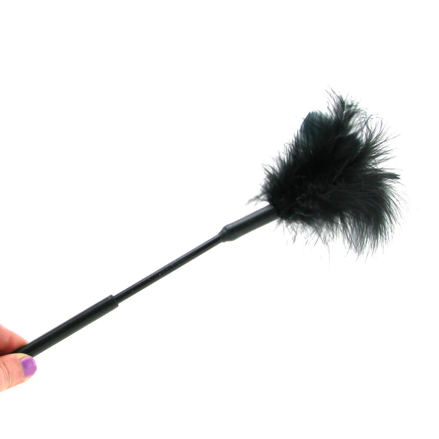 Sex & Mischief Feather Tickler Black