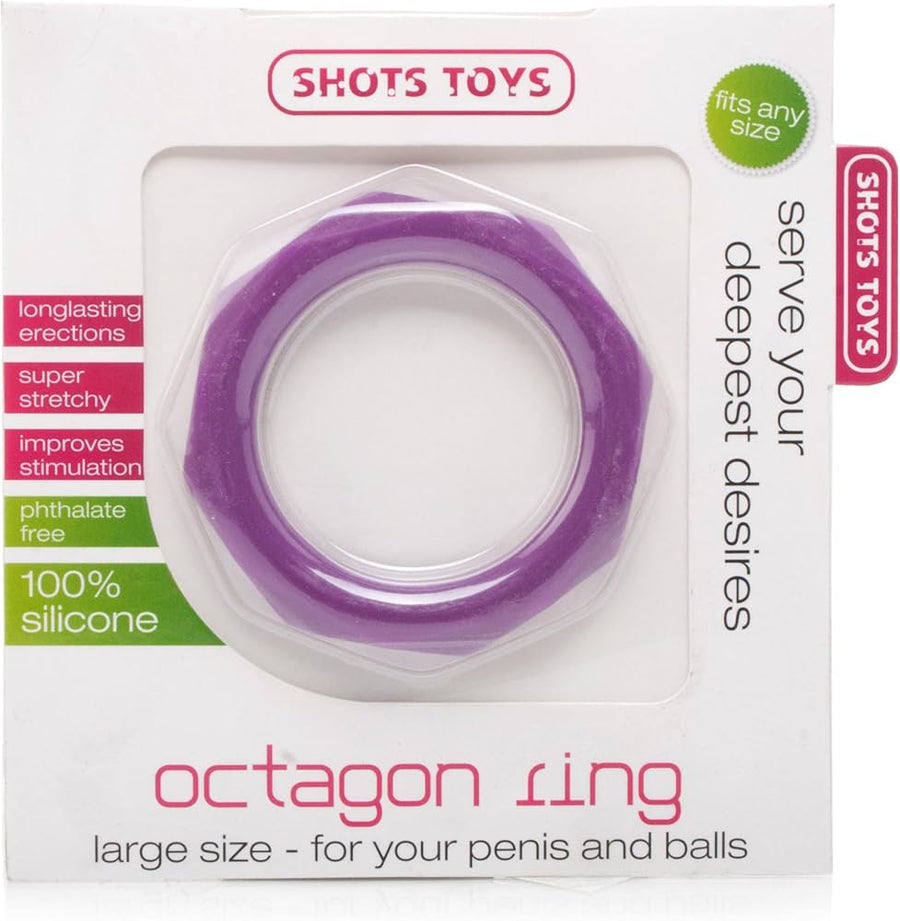 Shots Toys Octagon Ring Large