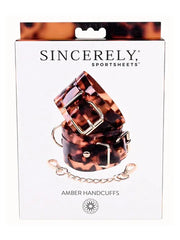 Sincerely Amber Handcuffs