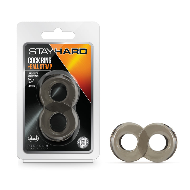 Stay Hard Cock Ring & Ball Strap