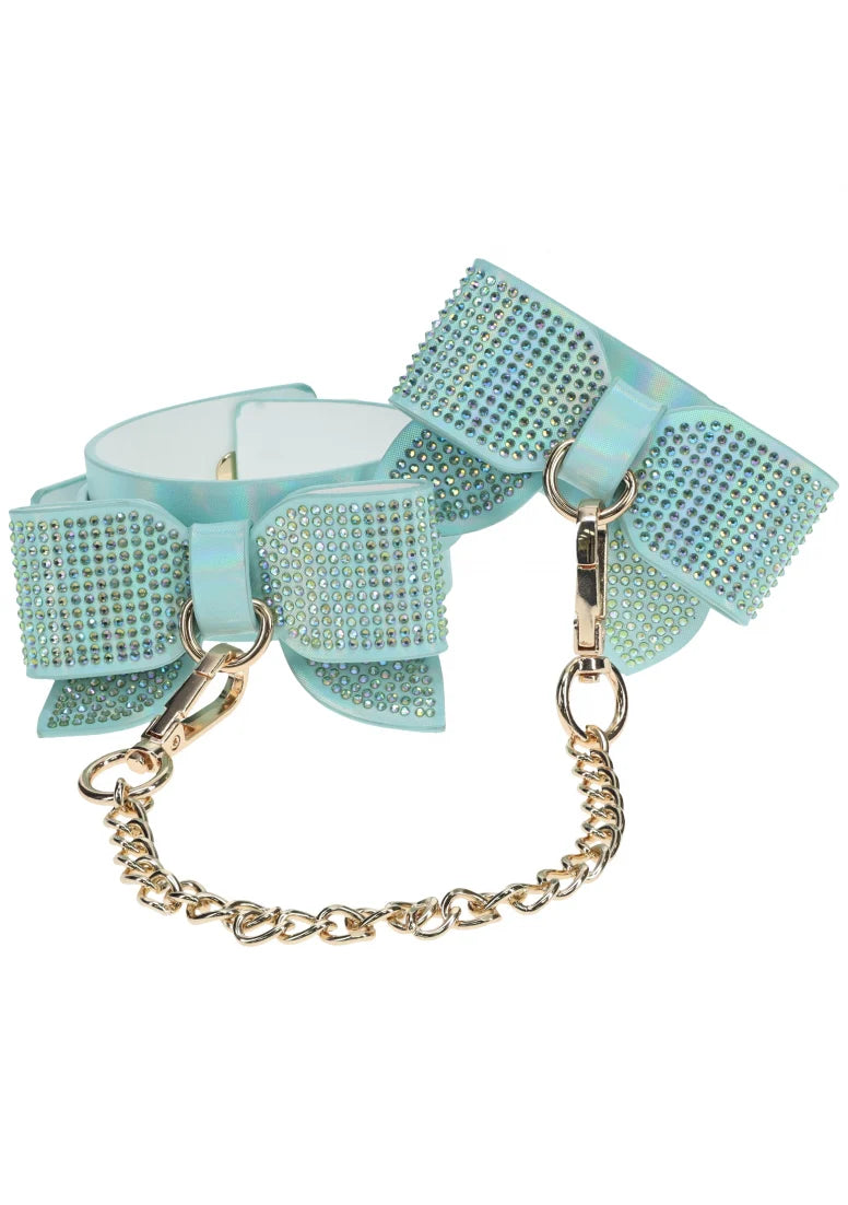 Ouch Paris Collection Leg Cuffs Blue