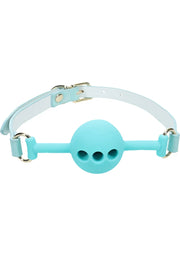 Ouch Paris Collection Silicone Ball Gag Blue